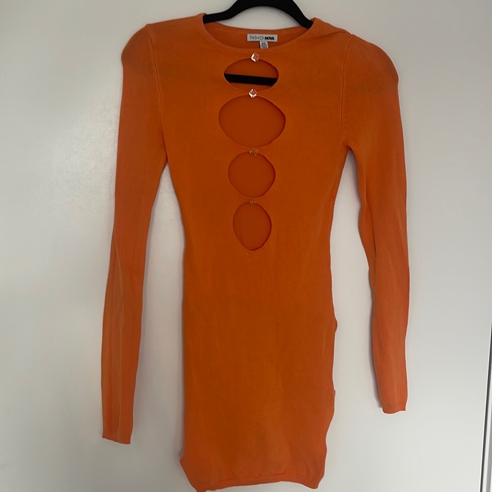 Tall Adella Sweater Mini Dress